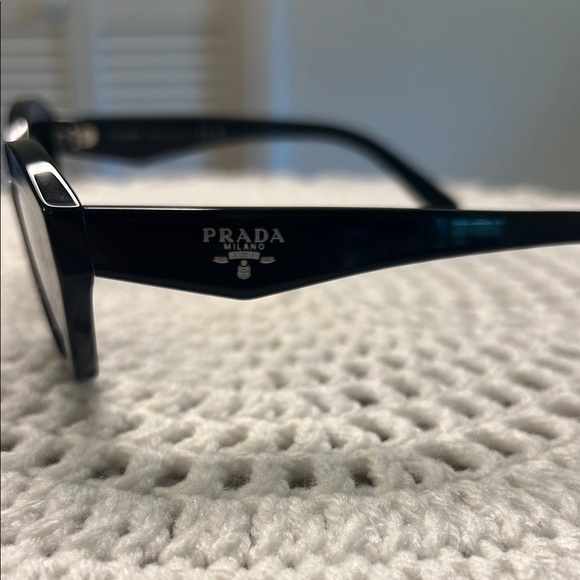 Prada - SPR A02 - Dark Frame Sunglasses - Picture 4 of 9